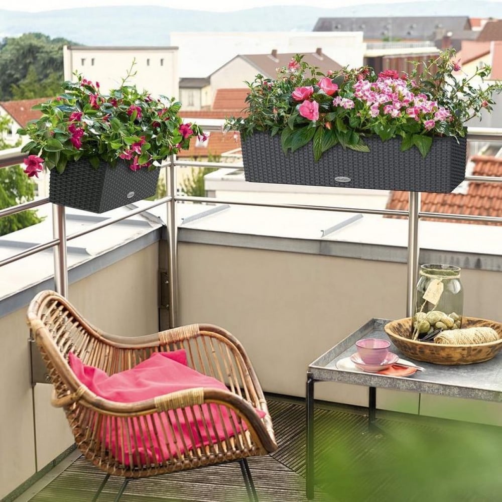 حوض نبات ذاتي الري الماني Lechuza Balconera Cottage - الصورة 3